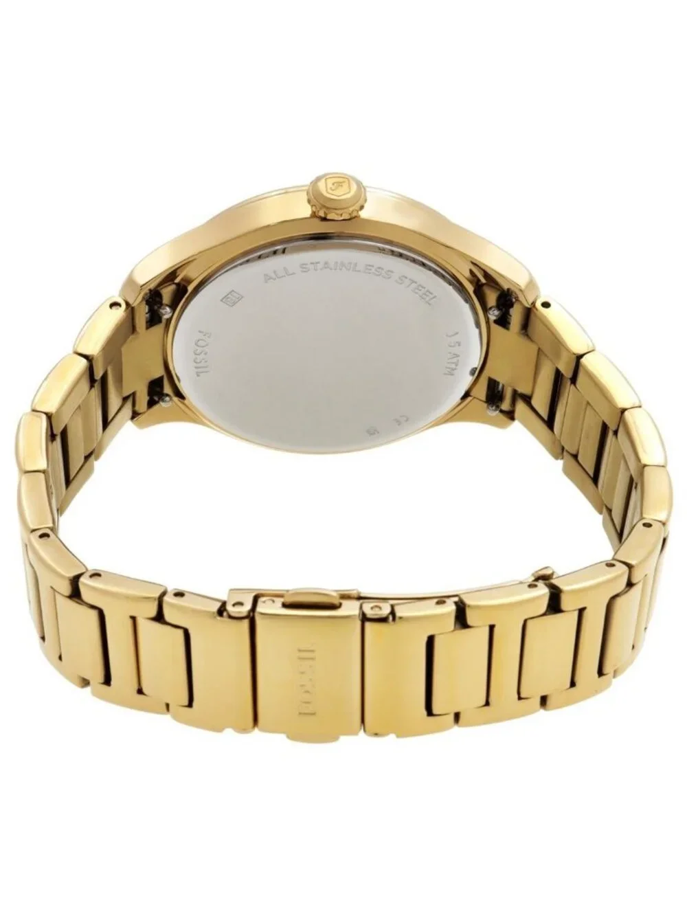 NWT Fossil Gilmore Quartz Silver Dial Ladies Watch
